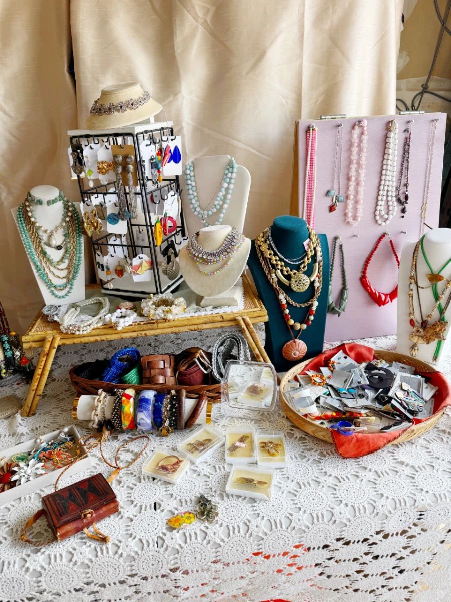 Vintage Jewelry - necklaces, bracelets, pins, earrings, belts