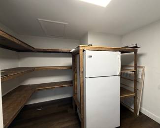 Rustic Wood Shelving / Pantry Storage System $180