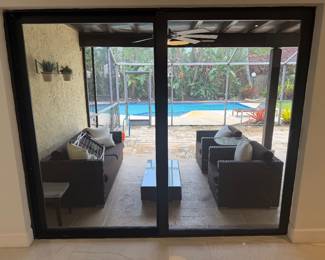 Luxury Hurricane Impact Sliding Door