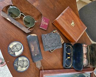 Misc Antique Glasses and more