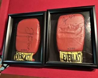 Autographed Boxing Gloves