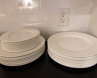 White dinnerware by Lenox & Ciroa