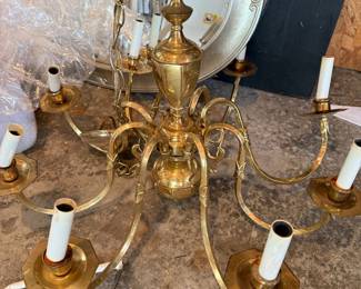 Brass Chandelier