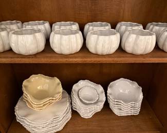 Pottery Barn Pumpkin Soup Bowls