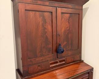 Flame Mahogany secretary desk
