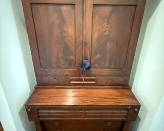 Flame Mahogany secretary desk