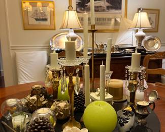 Candles & candle holders