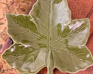Pottery Barn leaf plates, set of 12