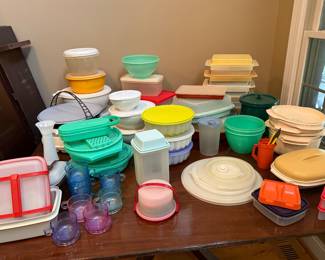 Collection of Vintage Tupperware
