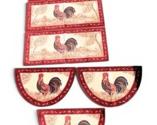 Rooster Floor Rug Mats