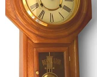 DA 1970s Regulator Wall Clock