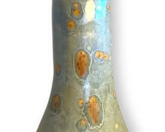 Blue Gold Ceramic Vase