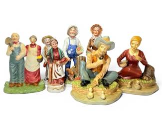 Porcelain Couple Figurines
