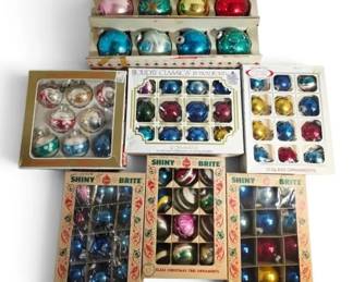 Vintage Christmas Ornaments Shiny Brites More