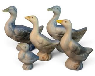 Small Porcelain Ducks