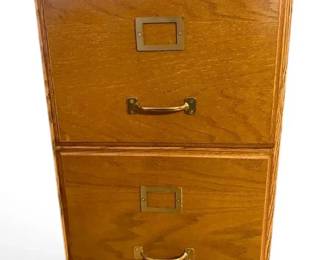 2Drawer Locking File Cabinet w Keys