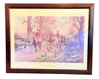 The Pink of Condition by George Wright Framed Print 31 x 22