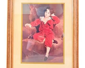 The Red Boy by Sir Thomas Lawrence Framed Print 21 x 17