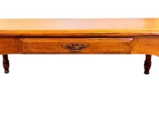 Solid Wooden Coffee Table With Drawer