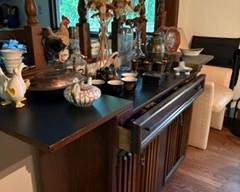 fold out side server