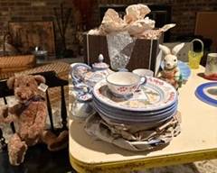 bunny dish set