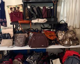 Handbags, wallets, travel bags