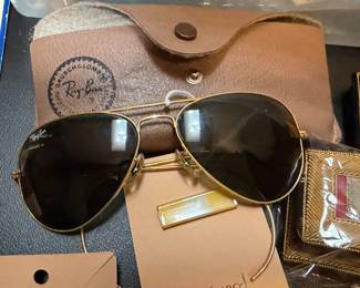 Vintage Ray-Ban aviator sunglasses