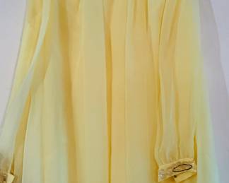 Vintage Chiffon Sheer gown