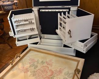 Jewelry Cases and trays