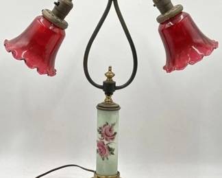 antique adjustable lamp