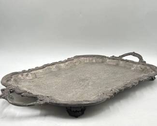 silverplated tray
