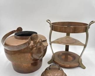 copper tea pot
