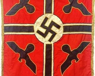wold war tassled banner