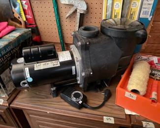 1HP Swimming pool pump