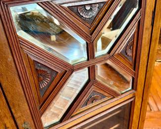 Antique sheet music cabinet.