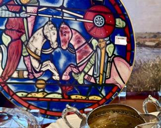 Cartier 1972 Chartres Cathedral Plate by Limoges.