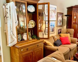 English Oak hutch.