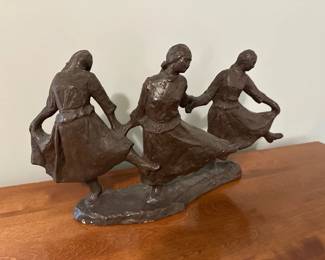 Sculpture - Fidler on the Roof - Dancing Girls 
