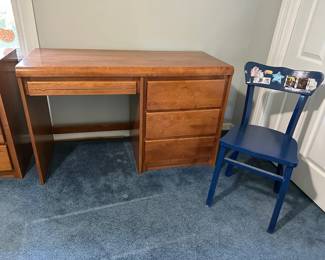 Desk, Chair