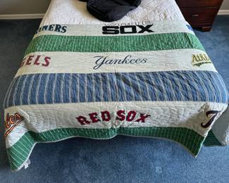 Baseball Team Quilt