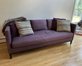 Plum Colored Sofa By Safavieh 