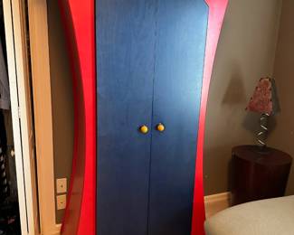 Whimsical & Colorful Storage Wardrobe