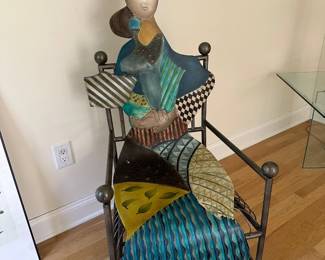1970's Pablo Picasso Sculptural Chair 