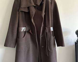 Mackage Wool & Leather Coat