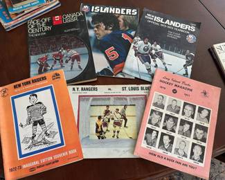 Vintage 1970's Hockey Magazines