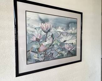 Lotus painting