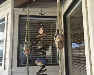 Macrame plant holders