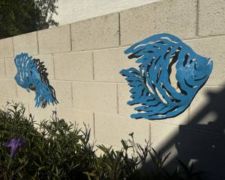 Fish wall art