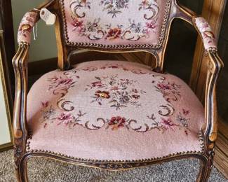 Victorian Petit Point Armchair