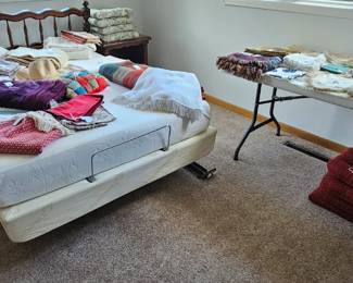 Bed (Head & Foot Board, Mattress & Boxspring), 2 Nightstands (Not pictured: Hi-Boy and Dresser w/Mirror)